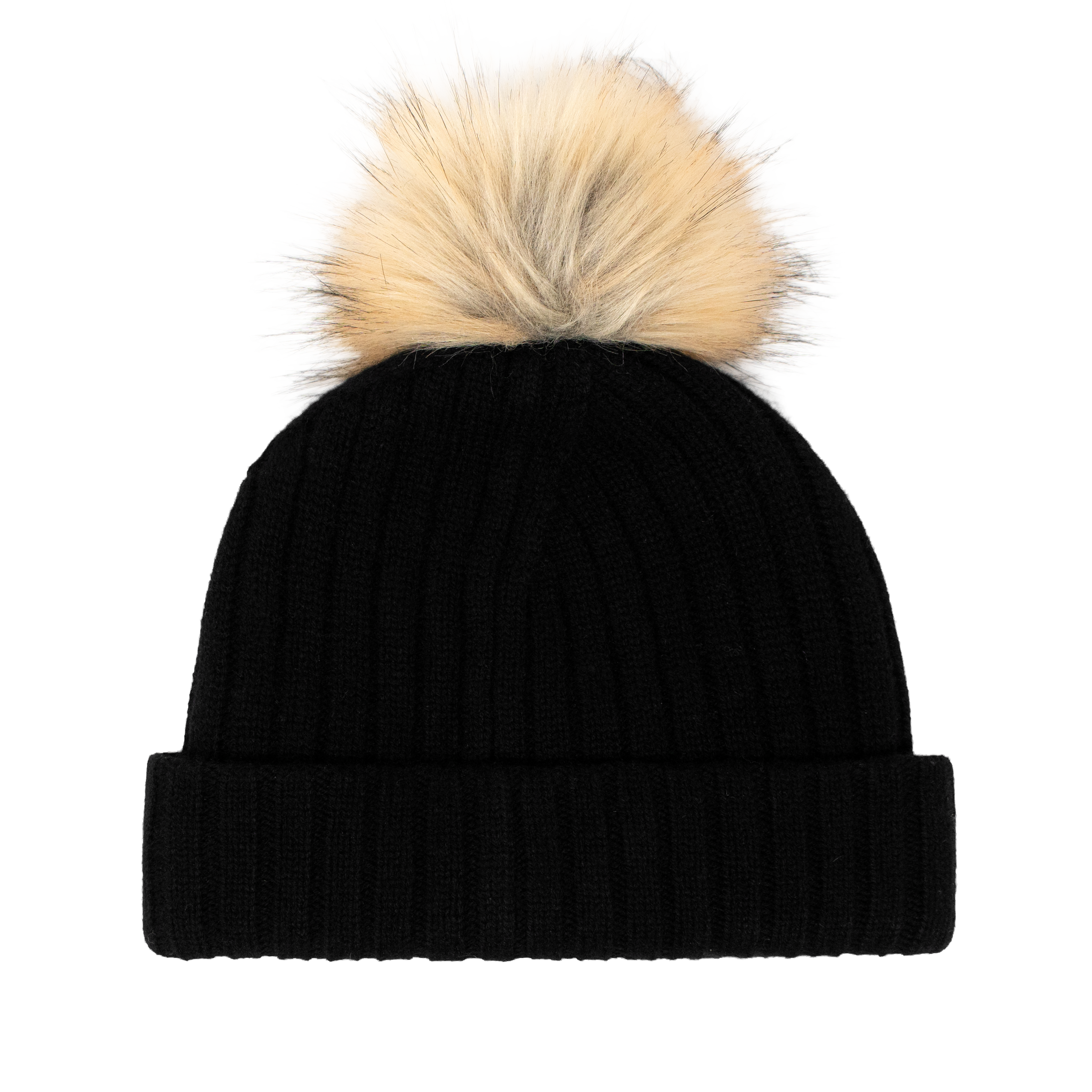 All Day Pom Beanie - Black